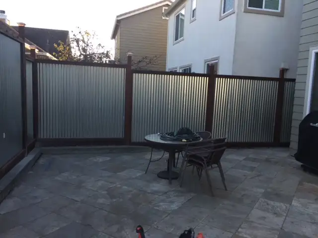 Metal Fence Installation